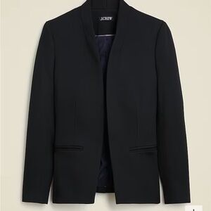 J crew black going out blazer